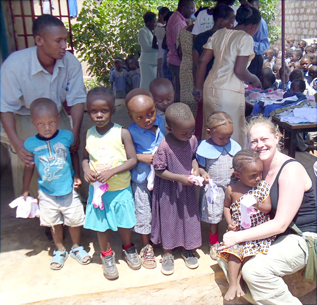 Amy with DGS Children